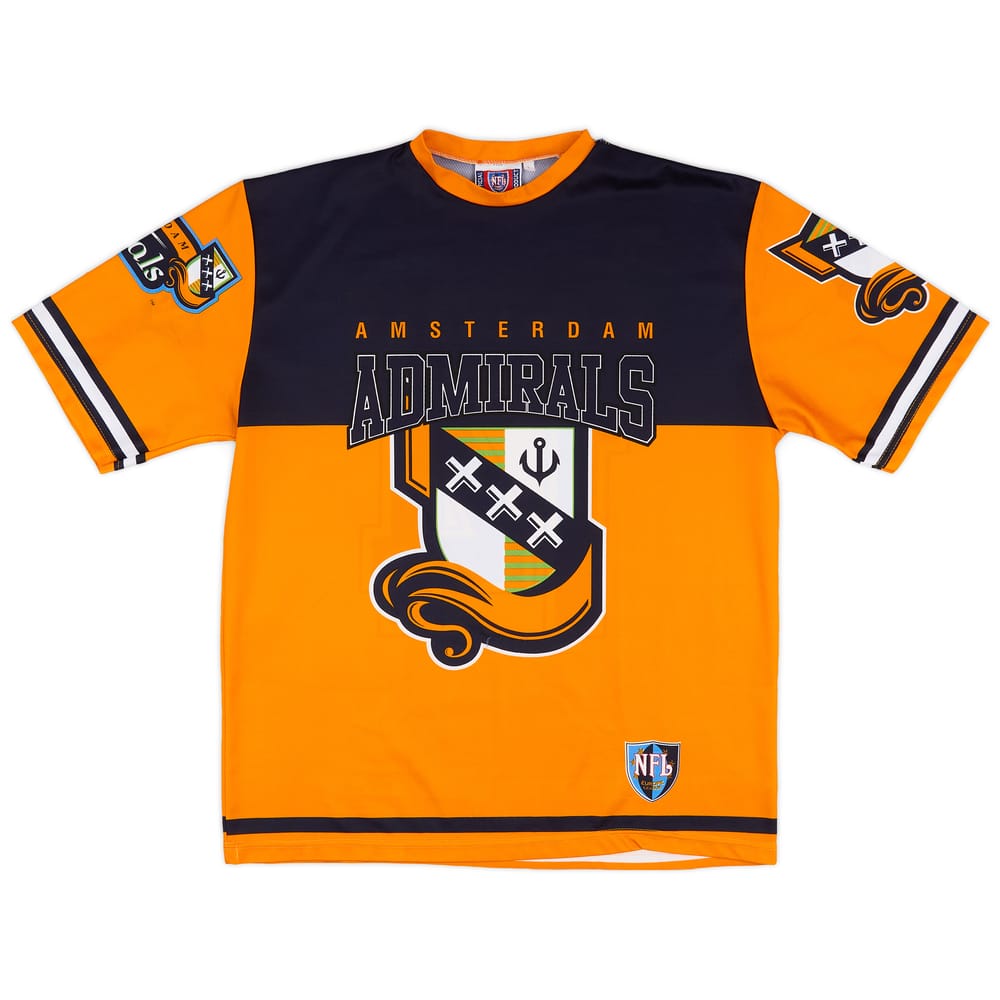 1998 Amsterdam Admirals #14 Badge Tee (Excellent) L