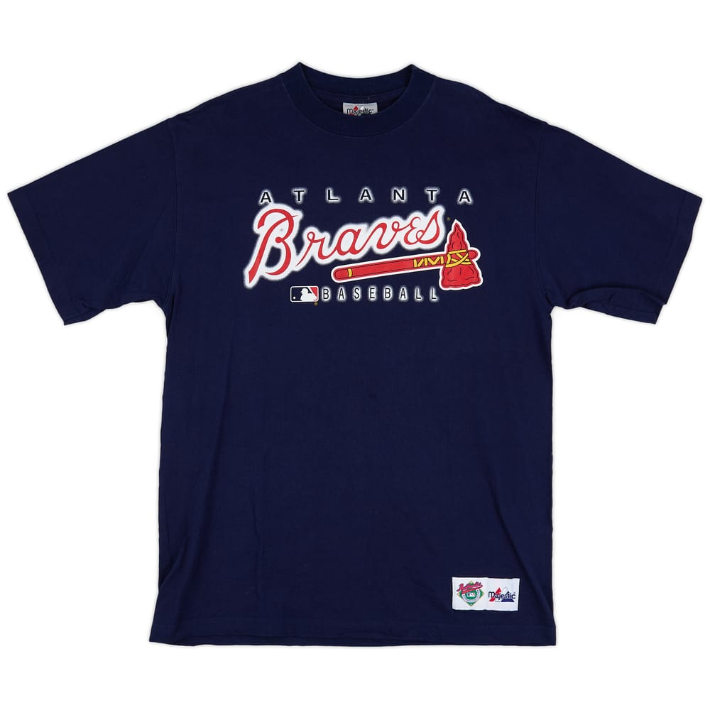 2000 Atlanta Braves Majestic Tee (Excellent) L