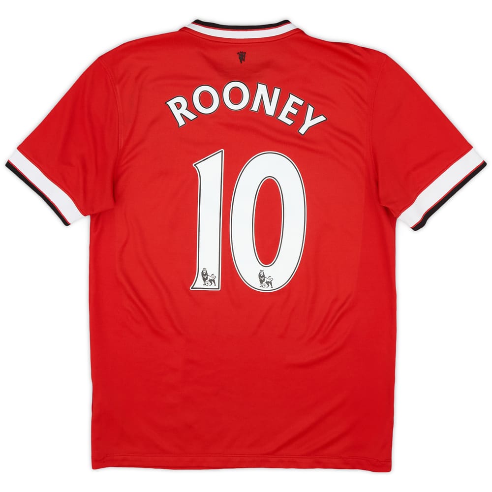 2014-15 Manchester United Home Shirt Rooney #10 - 5/10 - (M)