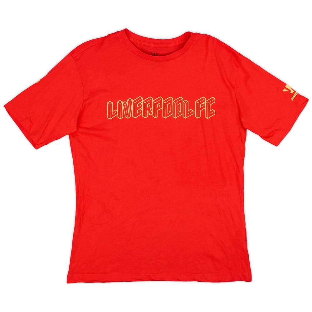 2014-15 Liverpool Warrior Cotton Tee - 9/10 - (L)