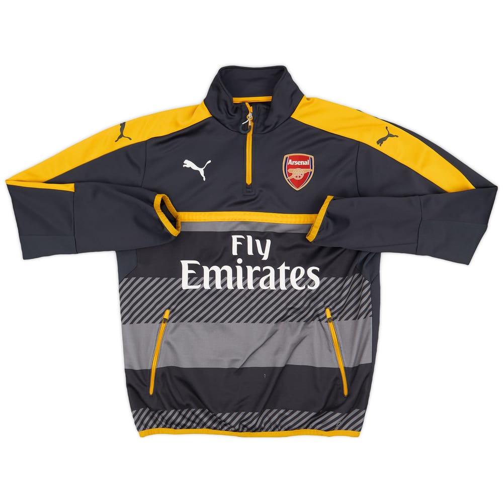 2016-17 Arsenal Puma 1/4 Zip Dril Top - 5/10 - (L)