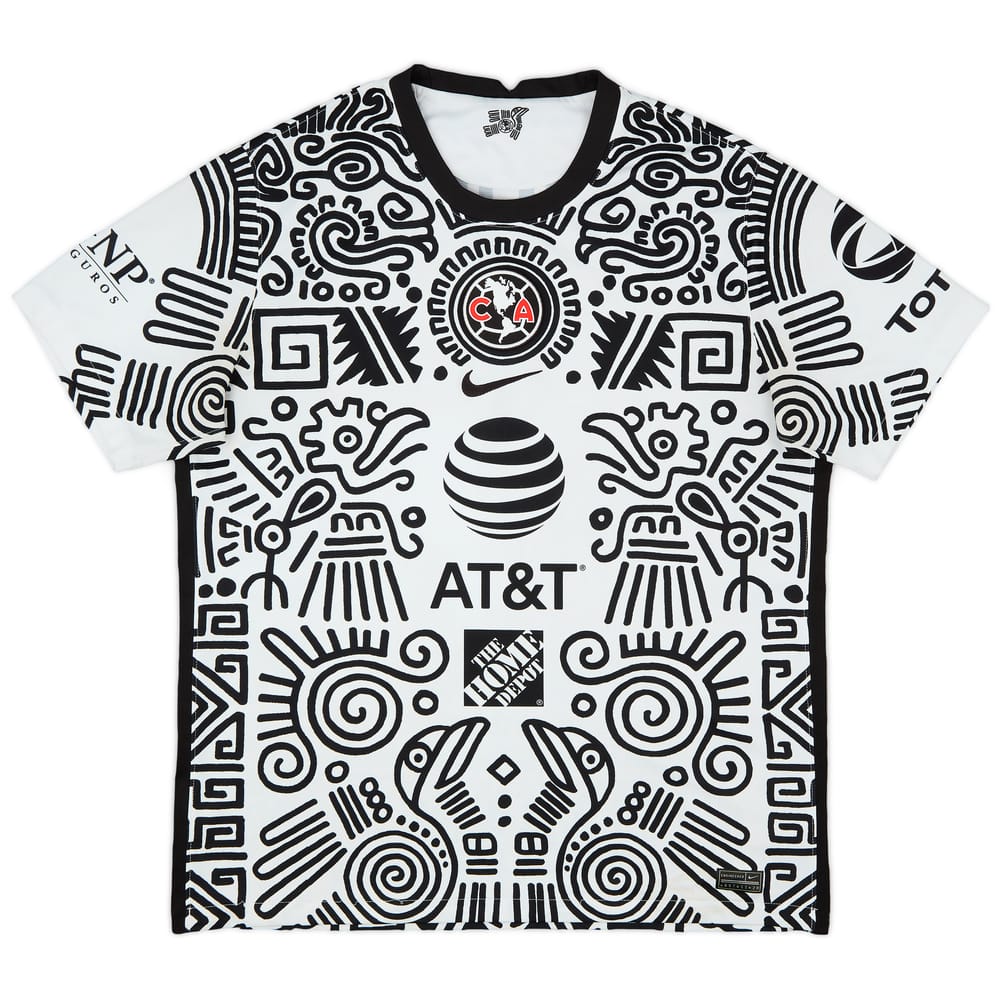 2020-21 Club America Third Shirt - 8/10 - (XL)