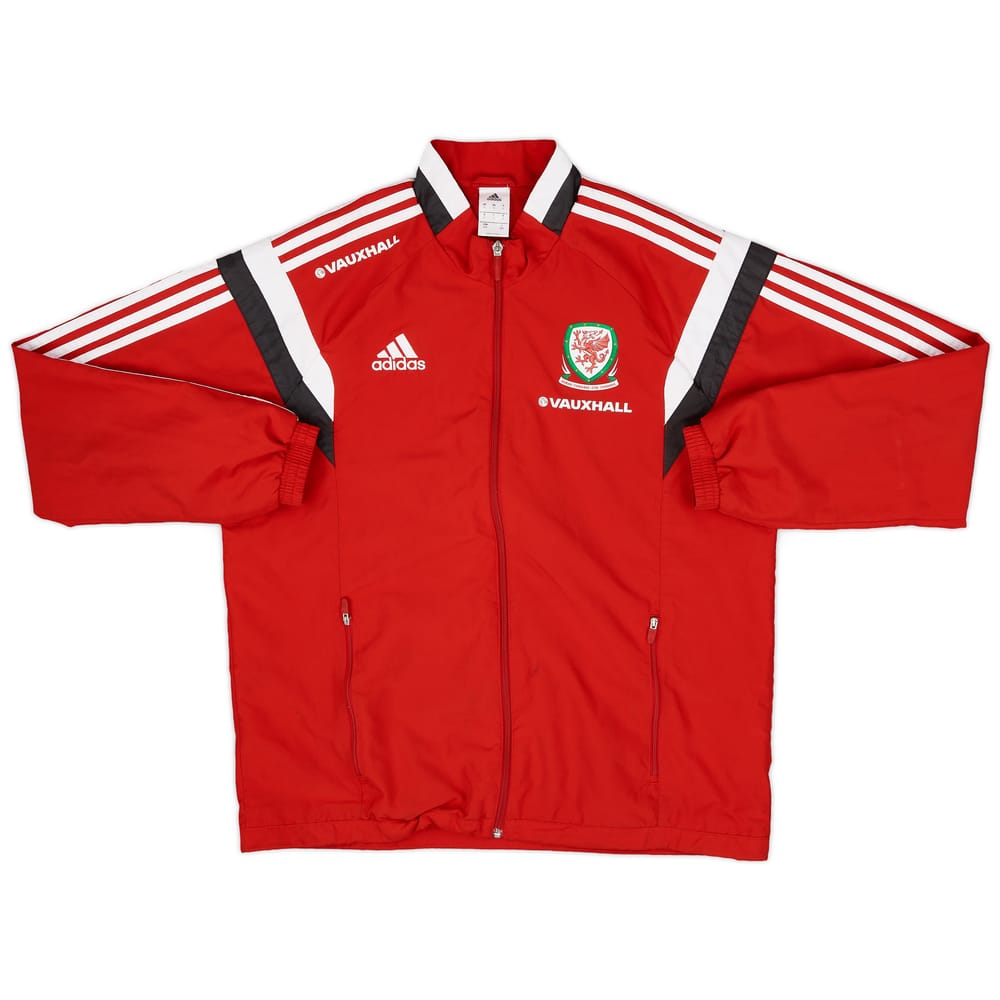 2014-15 Wales adidas Track Jacket - 8/10 - (L)