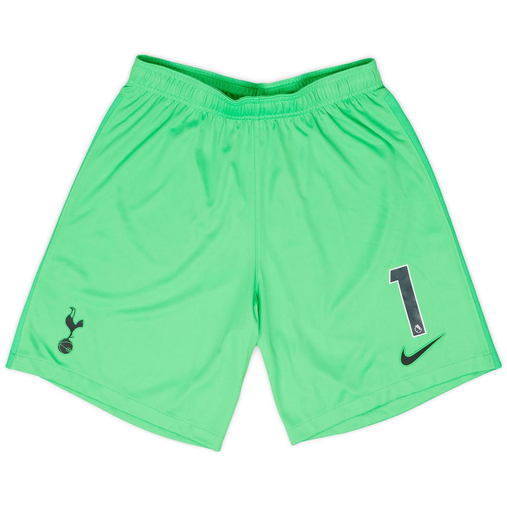 2021-22 Tottenham Player Issue GK Shorts - 10/10 - (L)