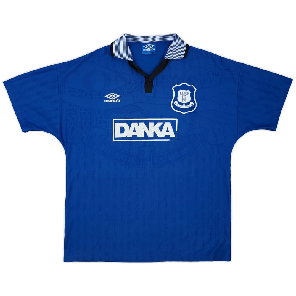 1995-97 Everton Home Shirt - 5/10 - (XL)
