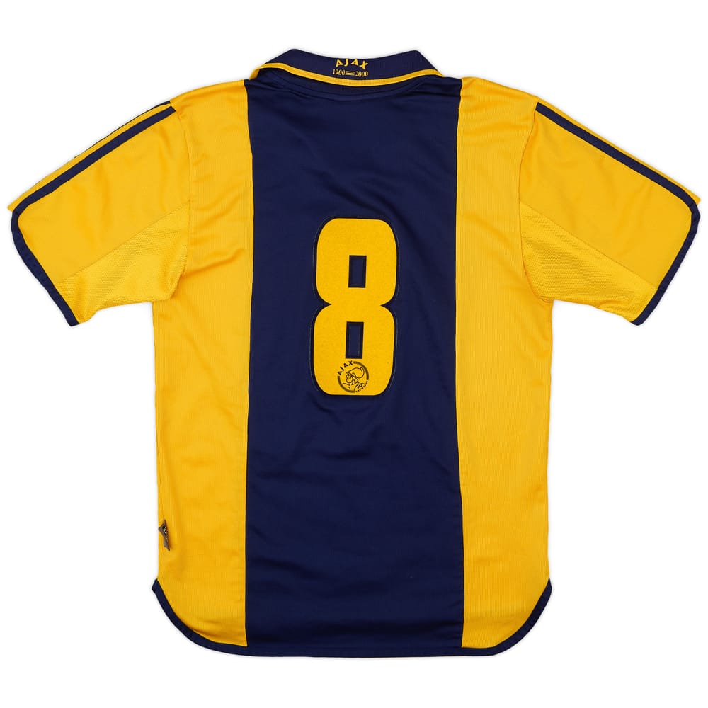 2000-01 Ajax Centenary Away Shirt #8 - 8/10 - (M)