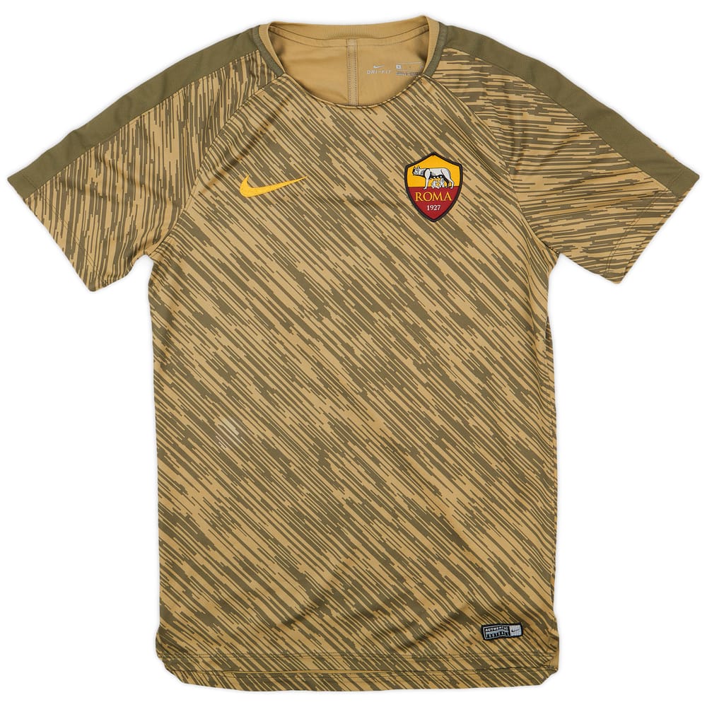 2018-19 Roma Nike Training Shirt - 9/10 - (S)