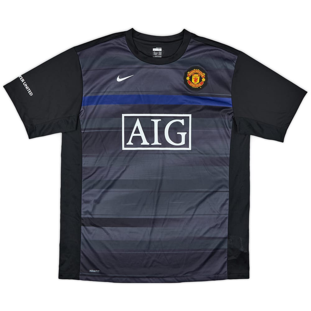 2009-10 Manchester United Nike Training Shirt - 7/10 - (XL)