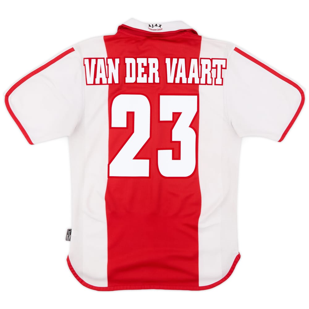 2000-01 Ajax Centenary Home Shirt Van Der Vaart #23 - 8/10 - (S)