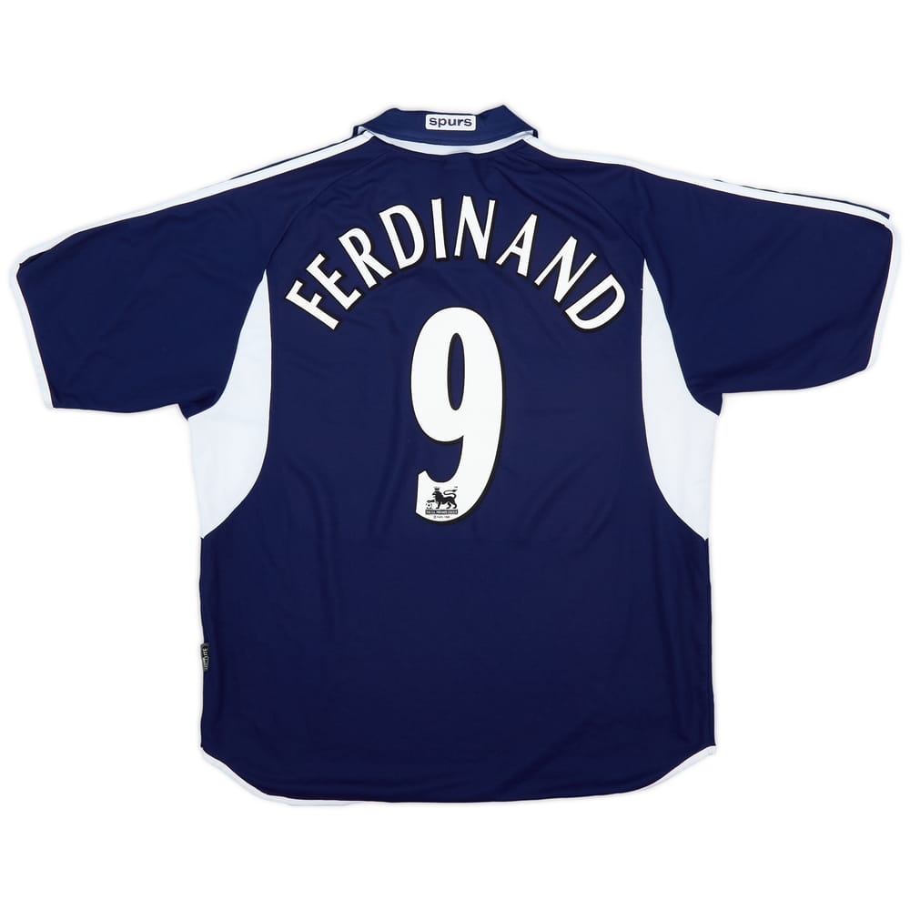 2000-01 Tottenham Away Shirt Ferdinand #9 - 8/10 - (XL)