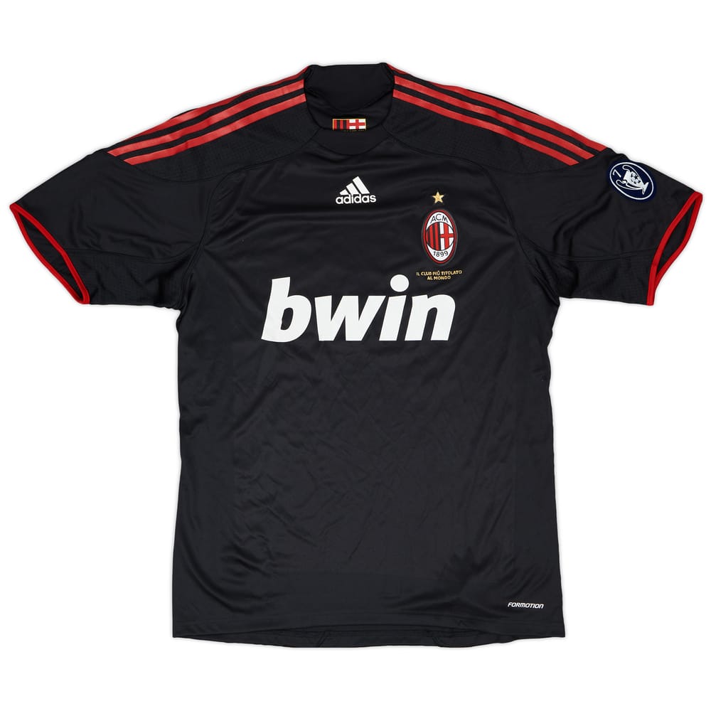 2009-10 AC Milan Match Issue Third Shirt #84