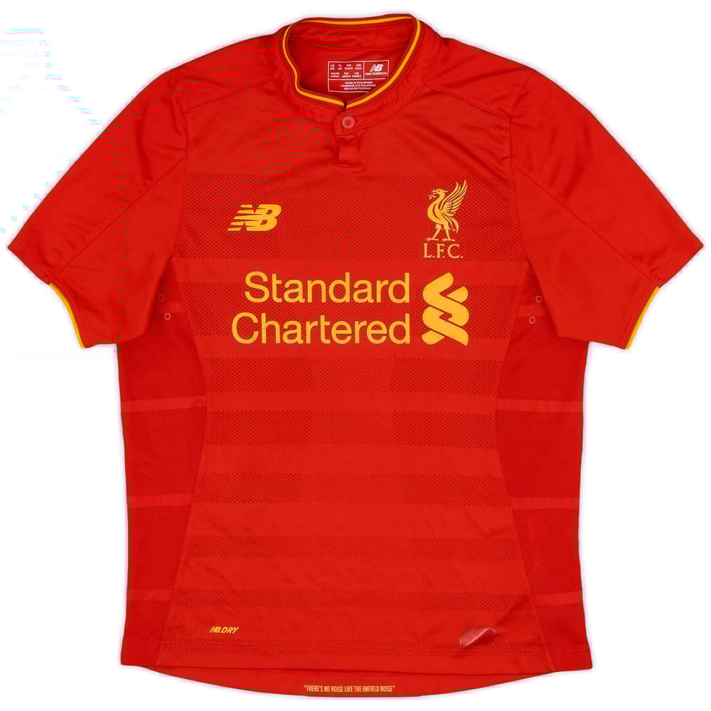 2016-17 Liverpool Home Shirt - 7/10 - (L.Boys)