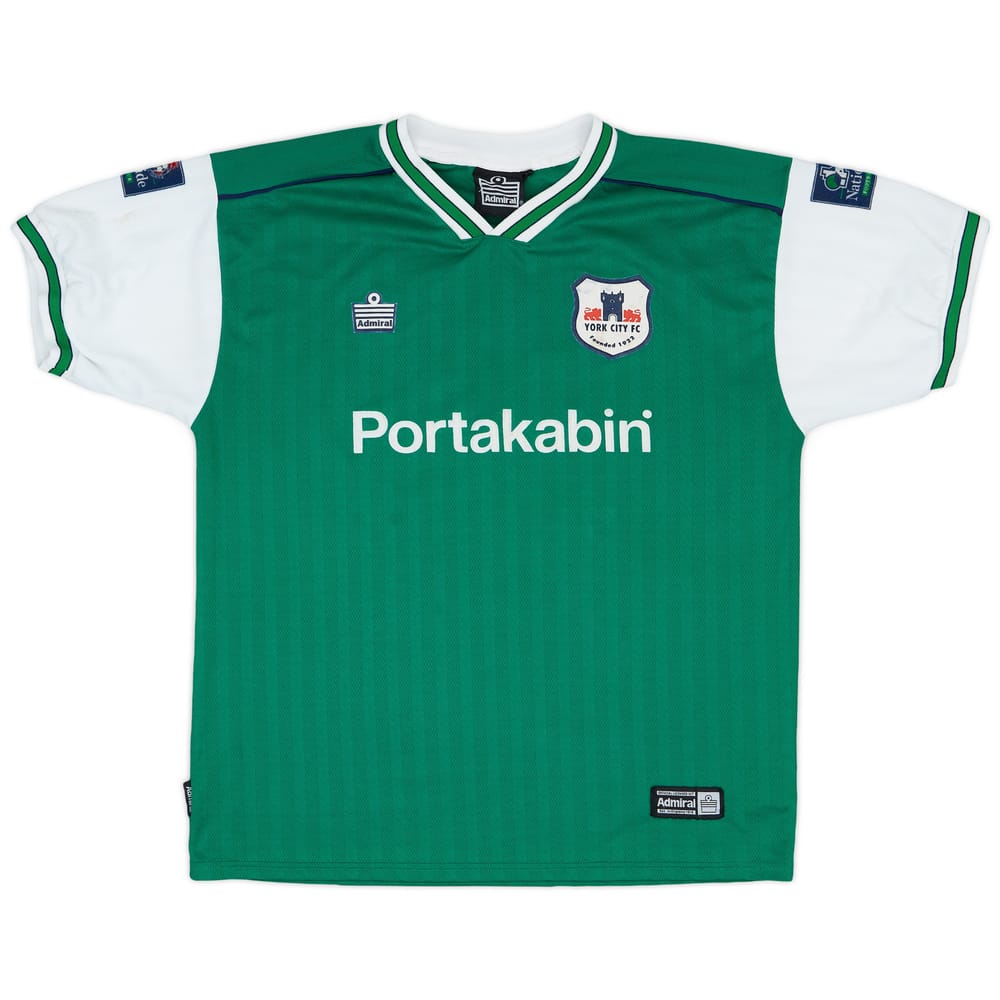 1999-01 York City Match Issue Away Shirt #13