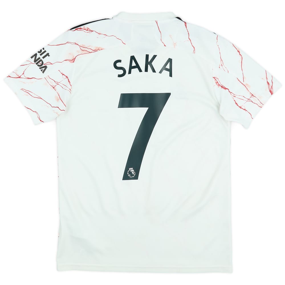 2020-21 Arsenal Away Shirt Saka #7 - 6/10 - (S)