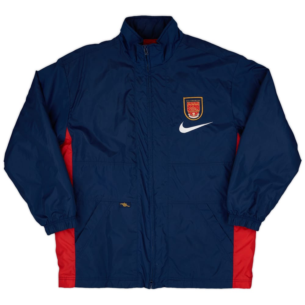 1996-98 Arsenal Nike Padded Bench Coat - 7/10 - (L)