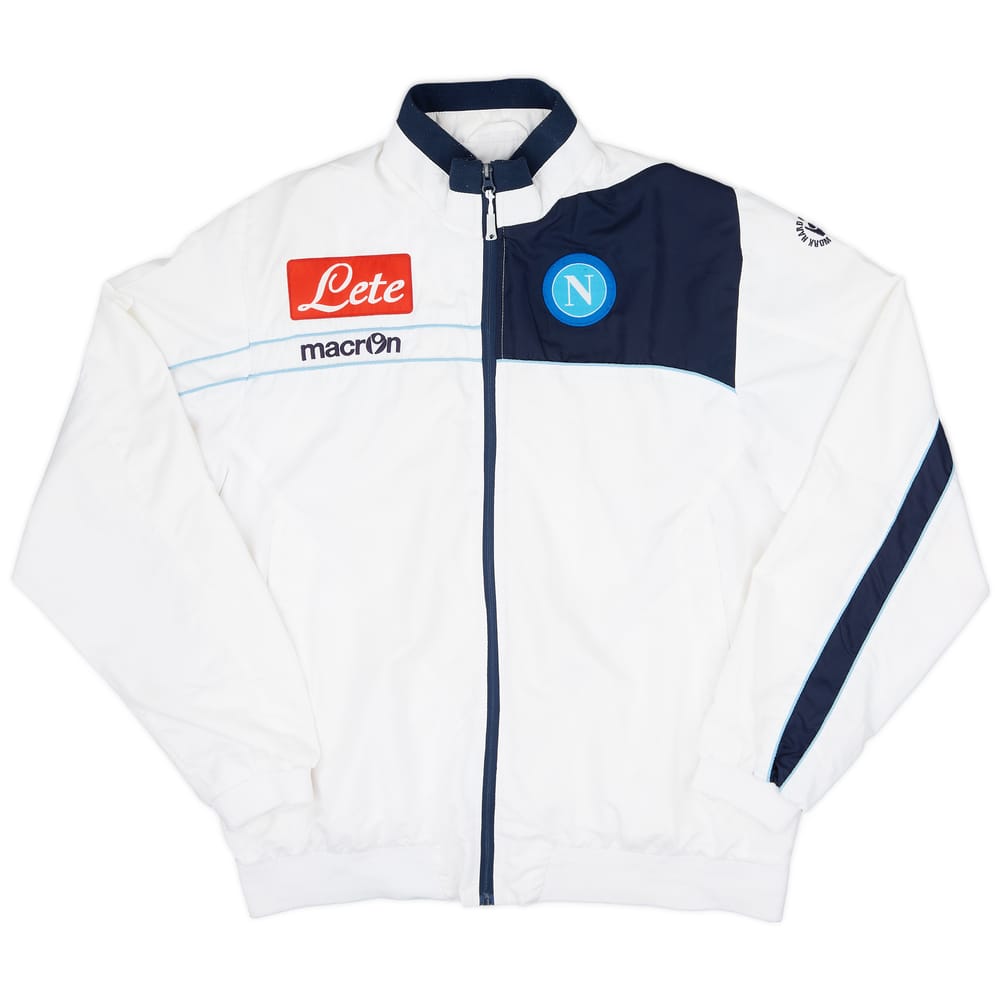 2011-12 Napoli Macron Track Jacket - 9/10 - (XXL)