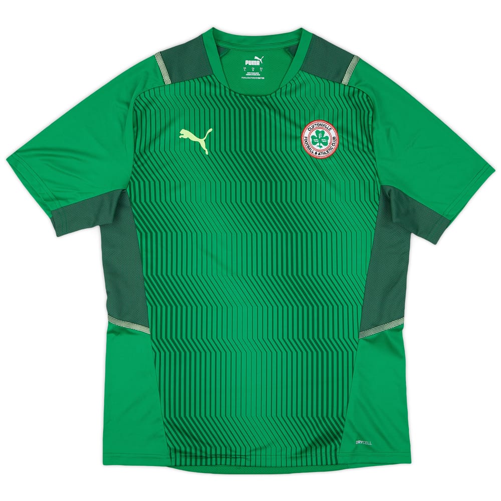 2020-21 Cliftonville Puma Training Shirt - 8/10 - (L)