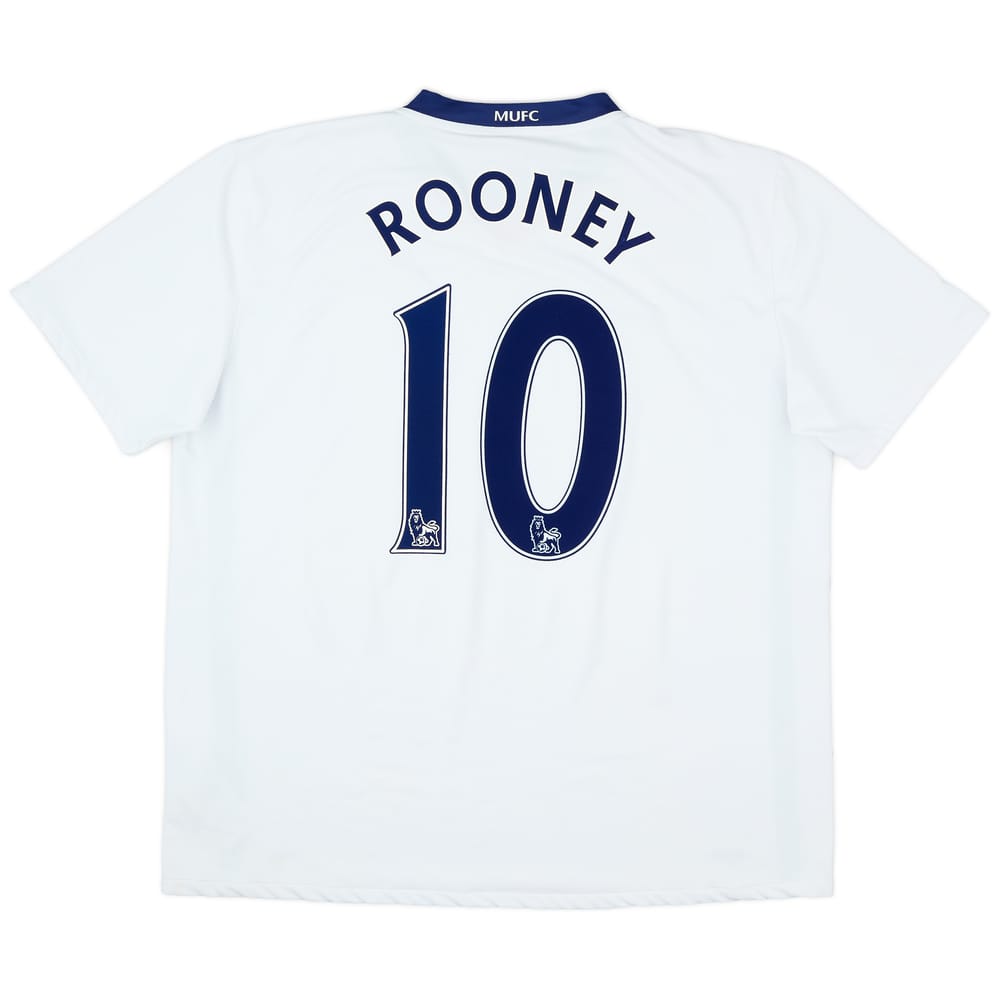 2008-10 Manchester United Away Shirt Rooney #10 - 7/10 - (XXL)