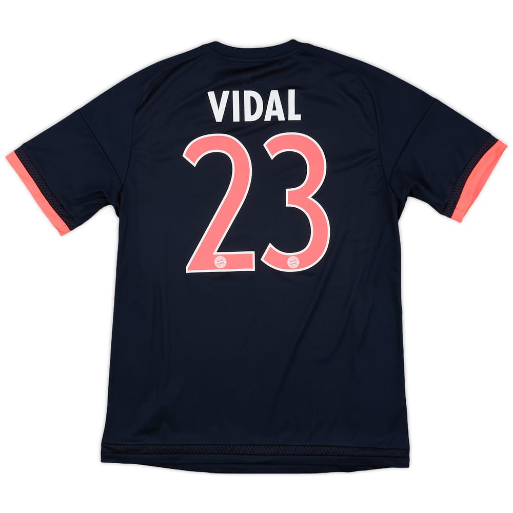 2015-16 Bayern Munich Third Shirt Vidal #23 - 8/10 - (M)