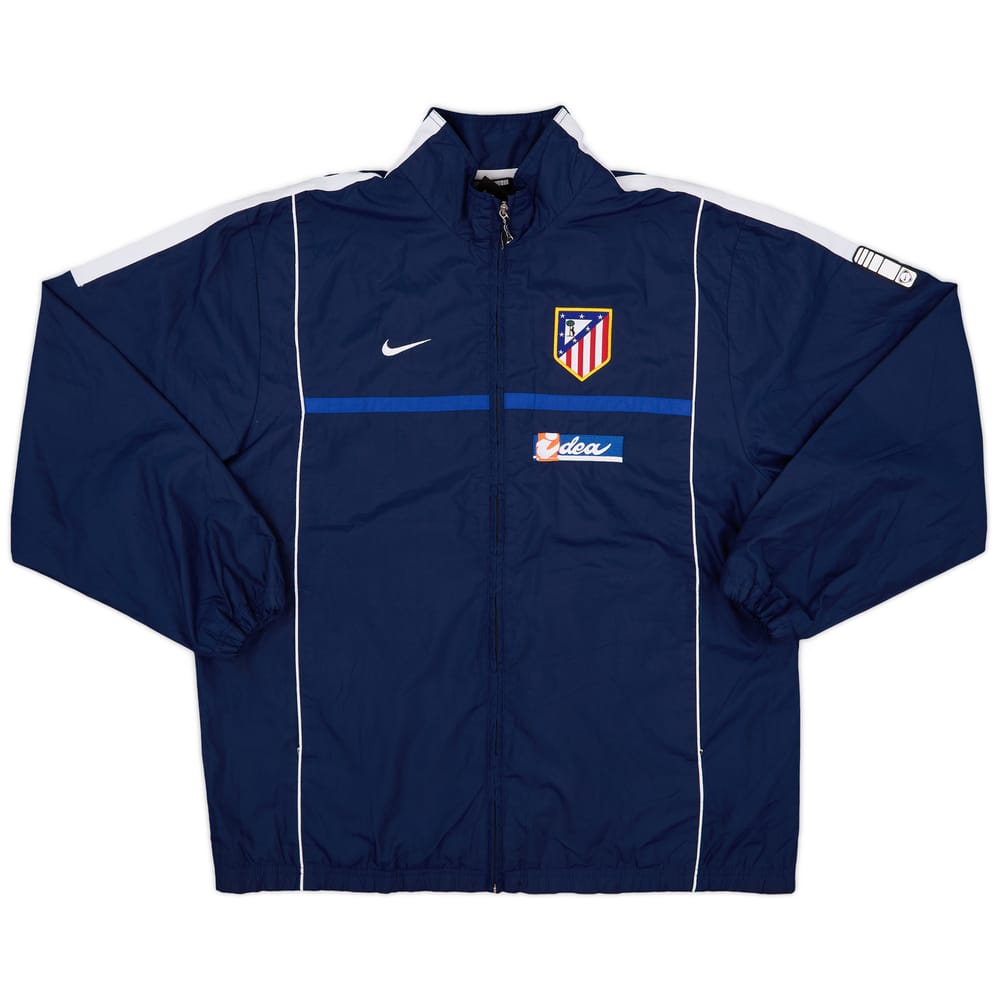 2002-03 Atletico Madrid Nike Track Jacket - 8/10 - (XL)