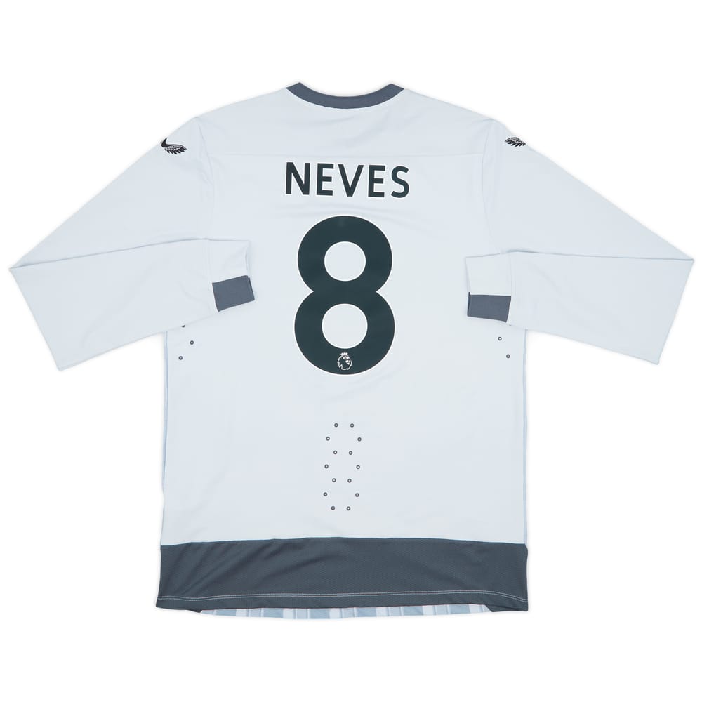 2022-23 Wolves Authentic Third L/S Shirt Neves #8 - 10/10 - (M)