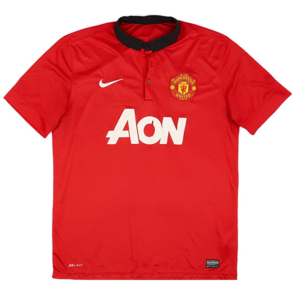2013-14 Manchester United Home Shirt - 5/10 - (L)