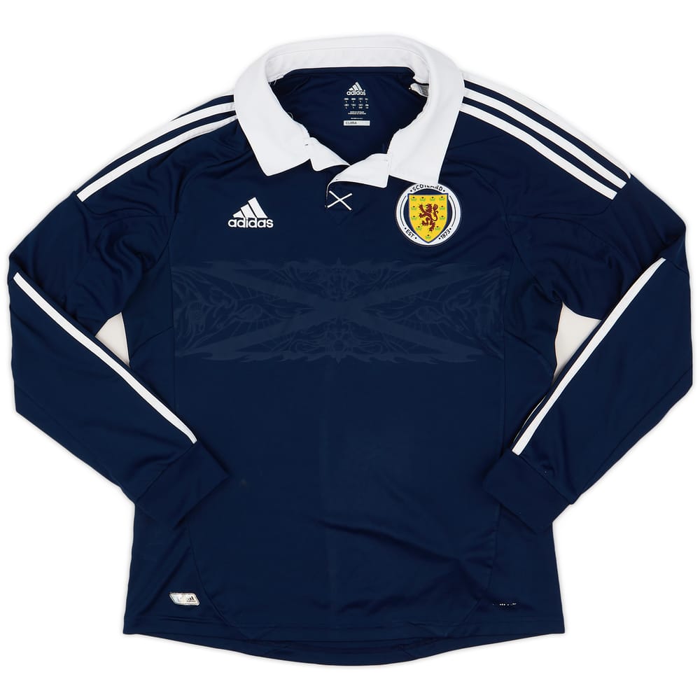 2011-13 Scotland Home L/S Shirt - 7/10 - (L)