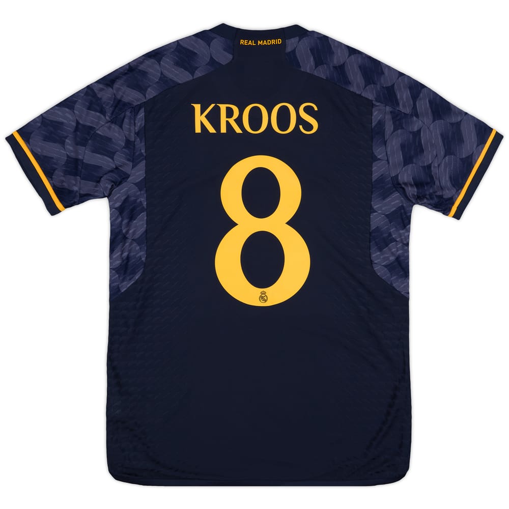 2023-24 Real Madrid Authentic Away CL Shirt Kroos #8 (L)