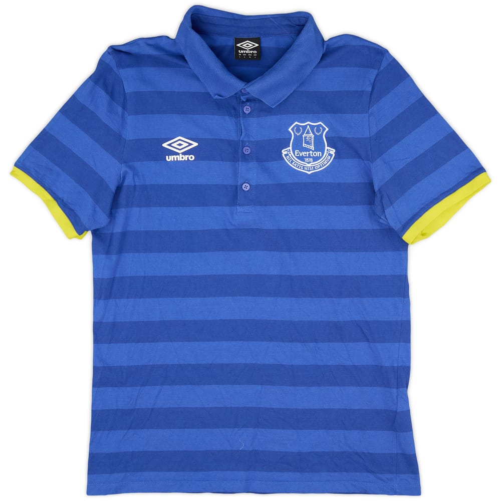 2016-17 Everton Umbro Polo Shirt - 9/10 - (L)