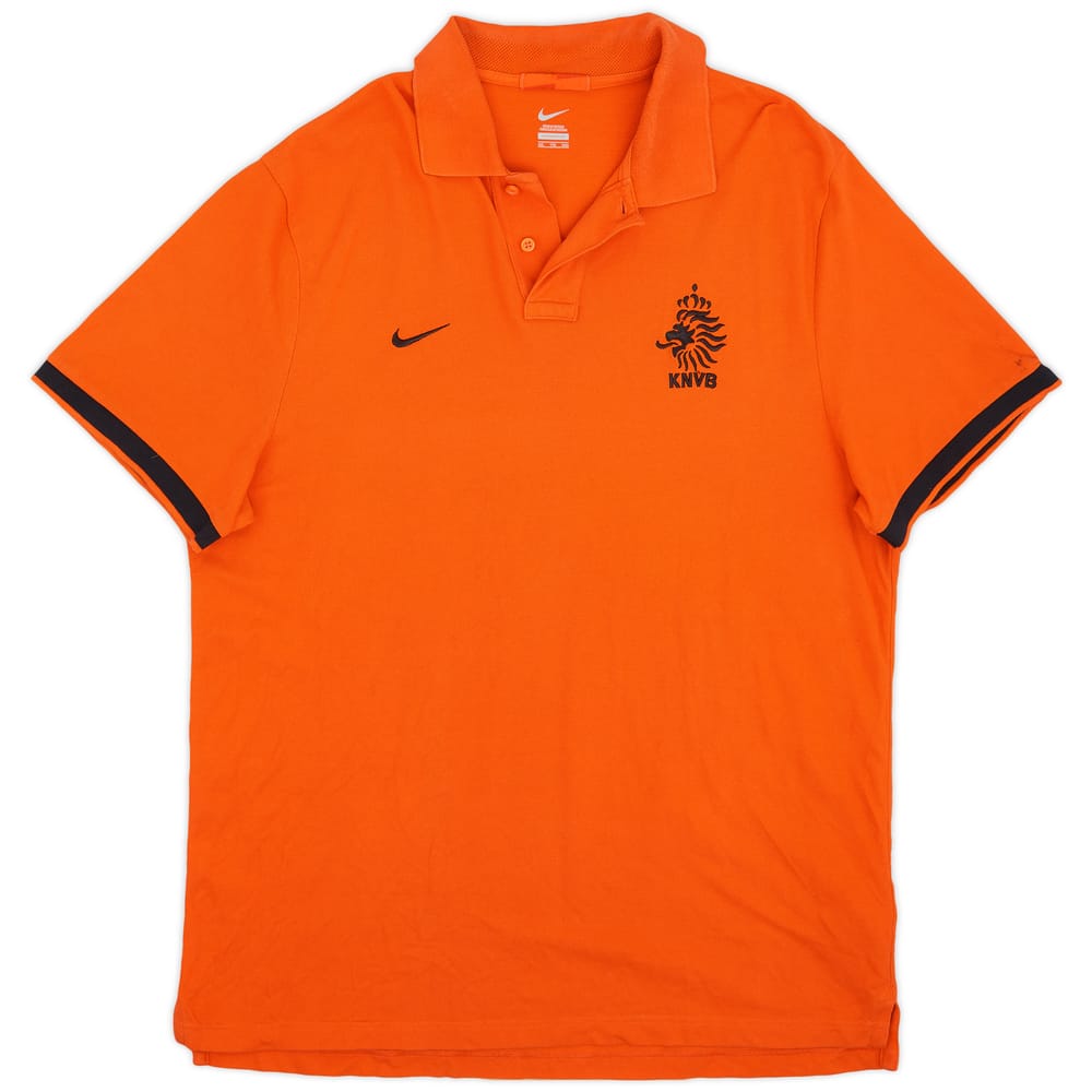 2012-13 Netherlands Nike Polo Shirt - 8/10 - (XXL)