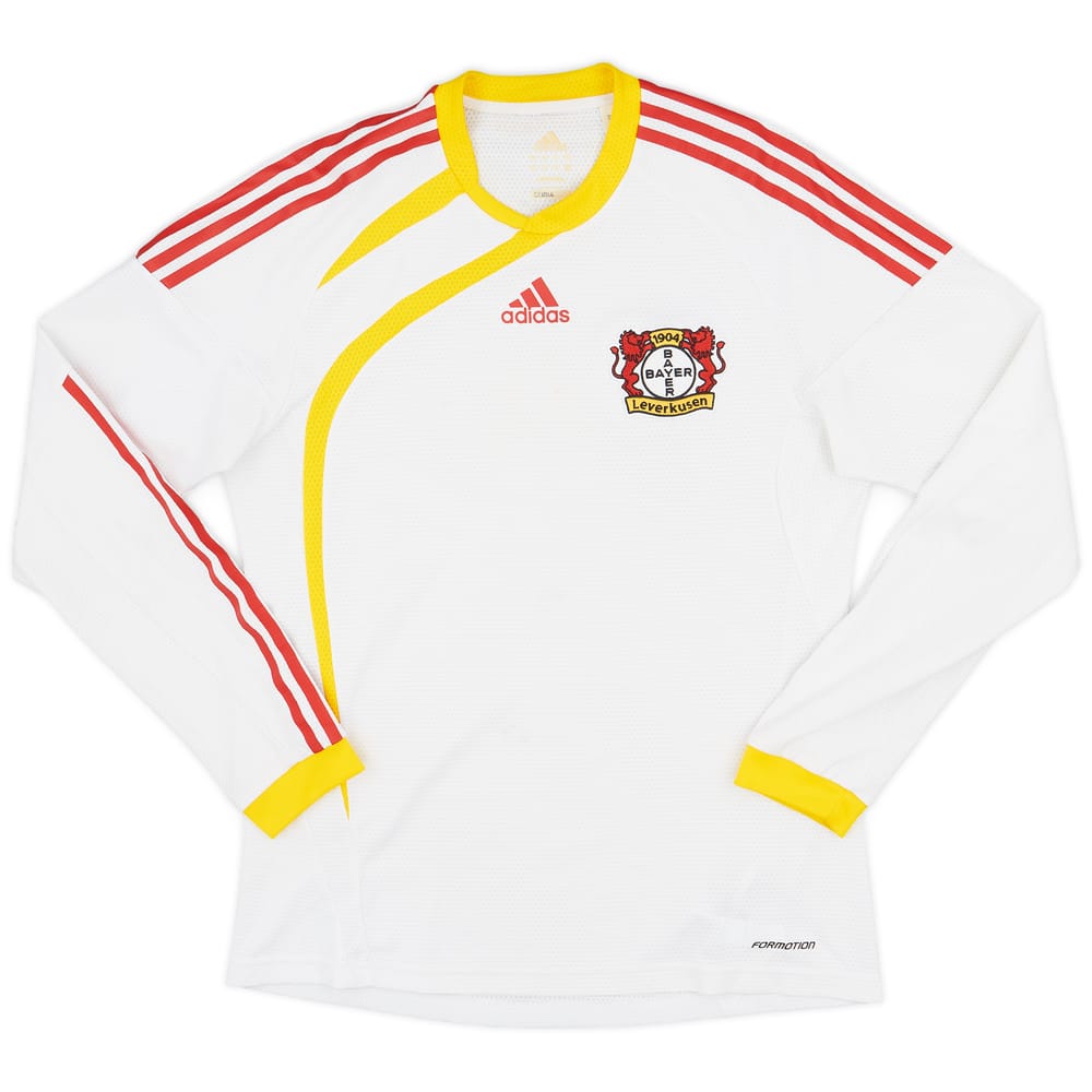 2009-10 Bayer Leverkusen Player Issue Away L/S Shirt - 5/10 - (M)