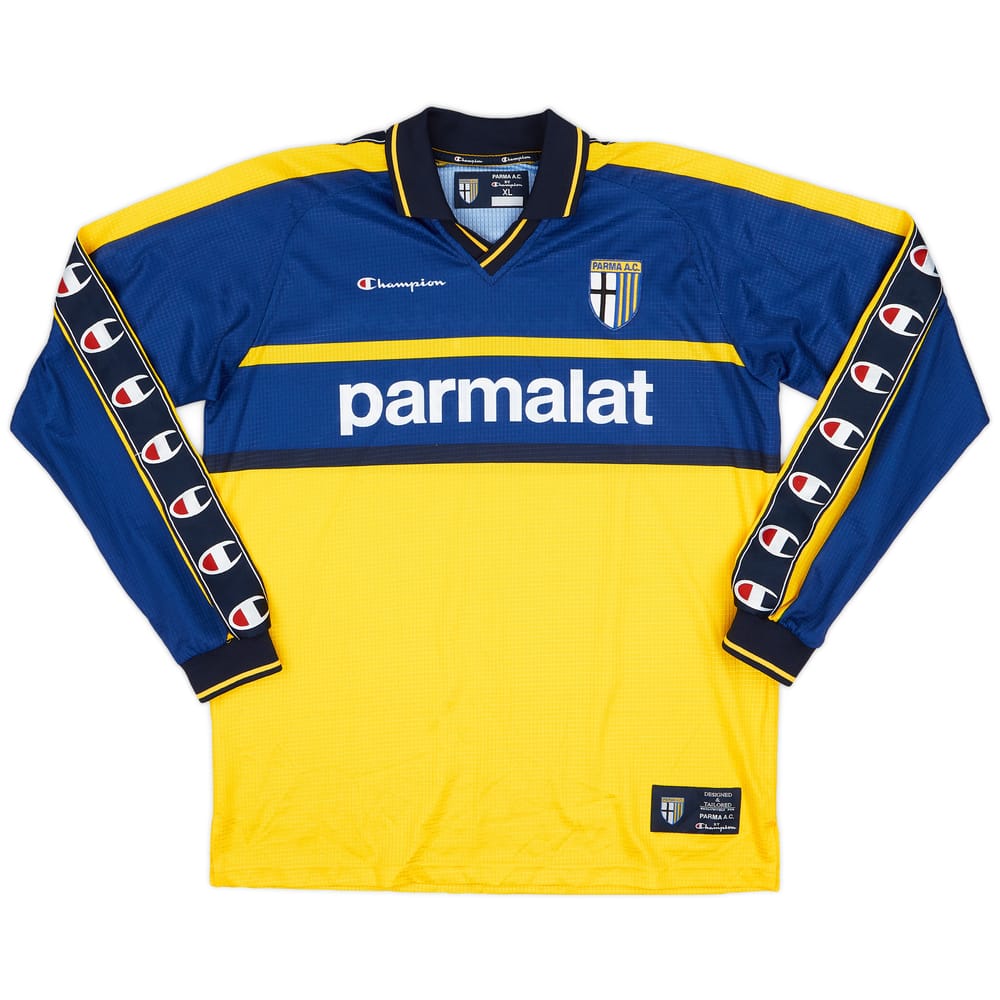 1999-00 Parma Champion L/S Training Shirt - 9/10 - (XL)