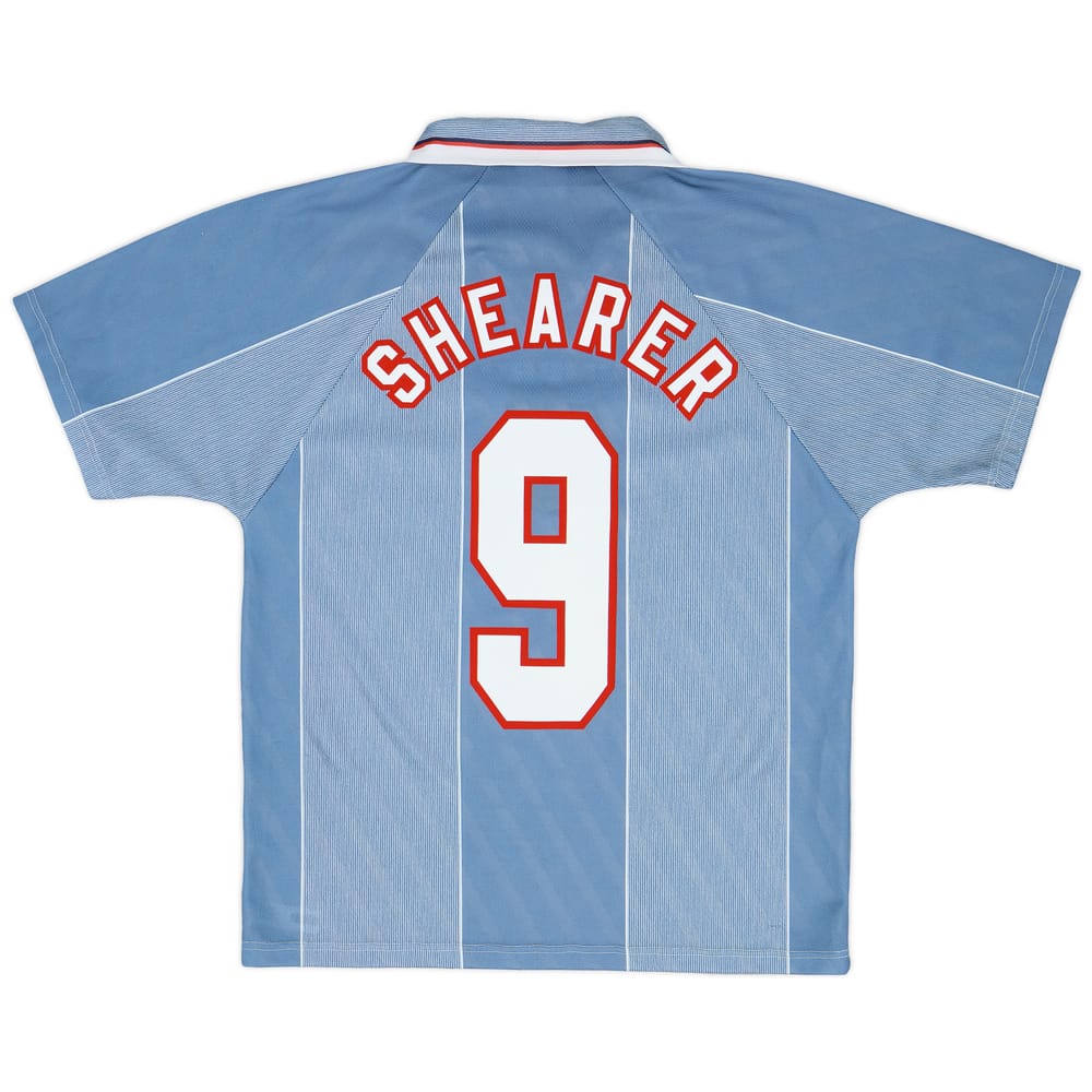 1996-97 England Away Shirt Shearer #9 - 9/10 - (M)