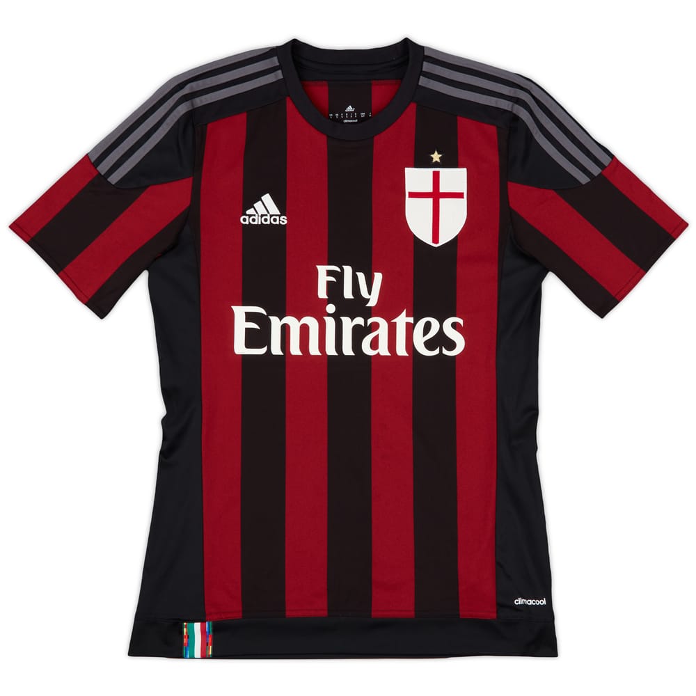 2015-16 AC Milan Home Shirt - 8/10 - (S)