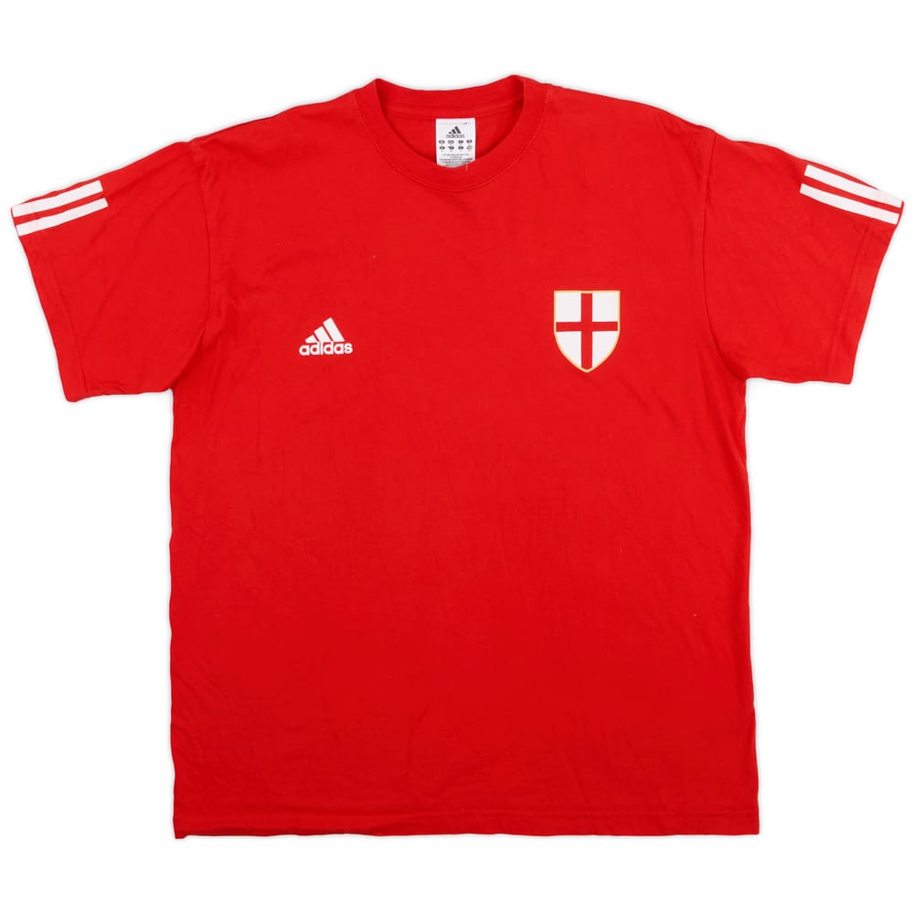 2010-11 England adidas Cotton Tee - 9/10 - (M)