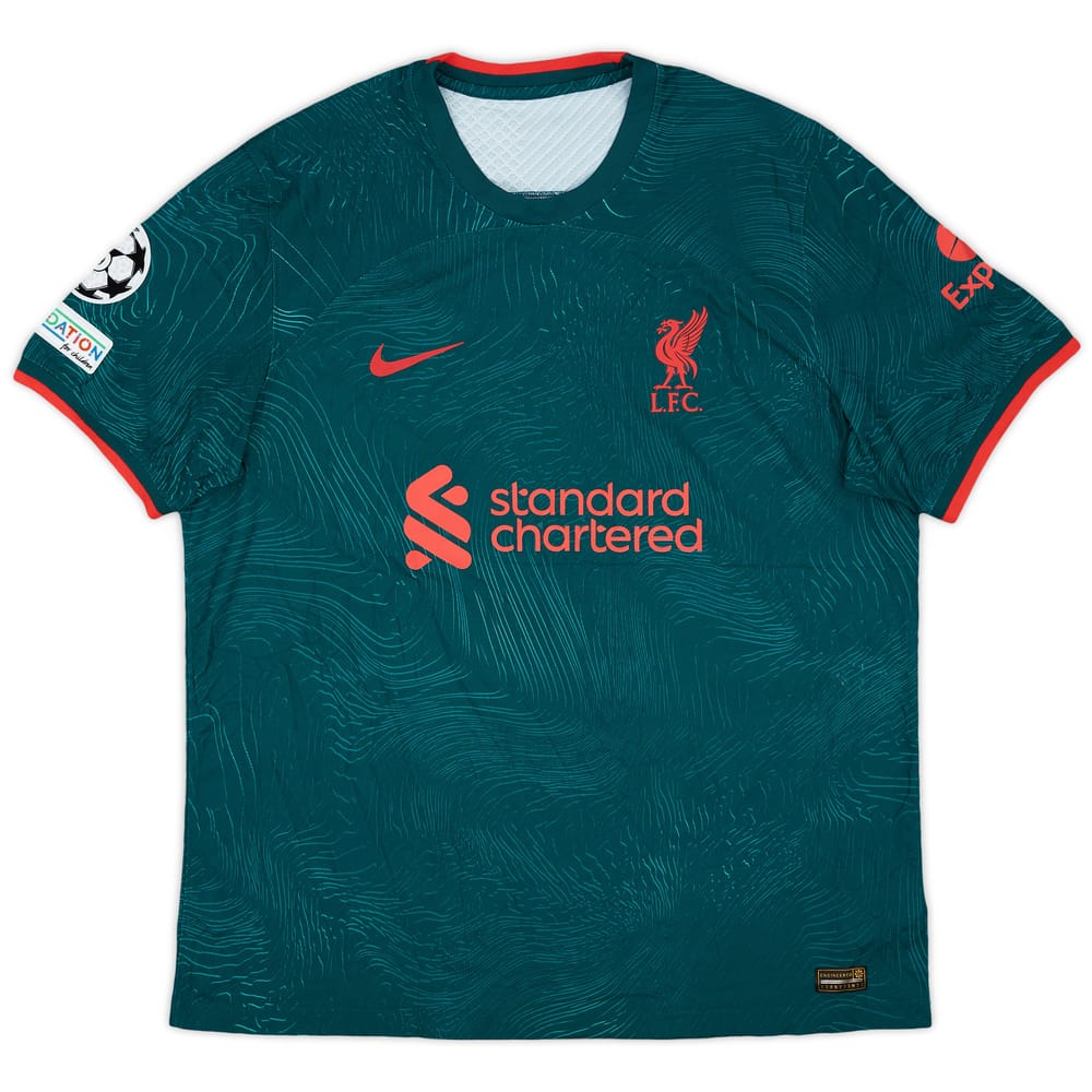 2022-23 Liverpool Authentic Third Shirt - 9/10 - (XL)