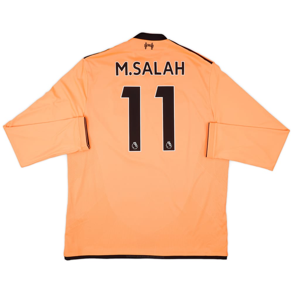 2017-18 Liverpool 125 Years Third L/S Shirt M.Salah #11 - 9/10 - (XL)