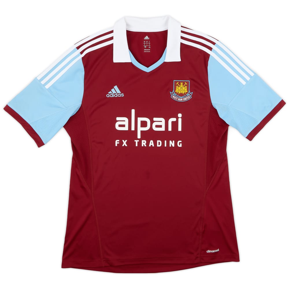 2013-14 West Ham Home Shirt - 8/10 - (L)