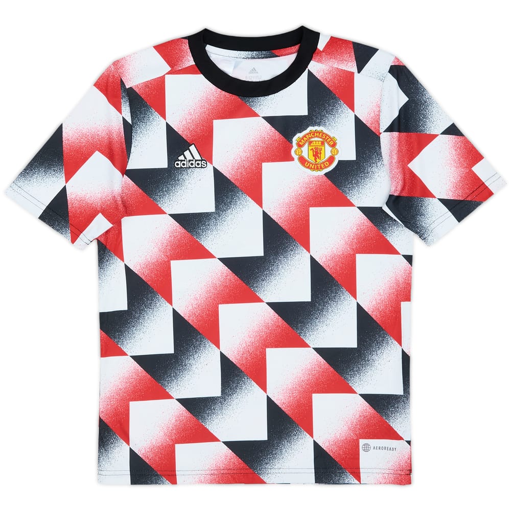 2022-23 Manchester United adidas Training Shirt - 10/10 - (M.Boys)