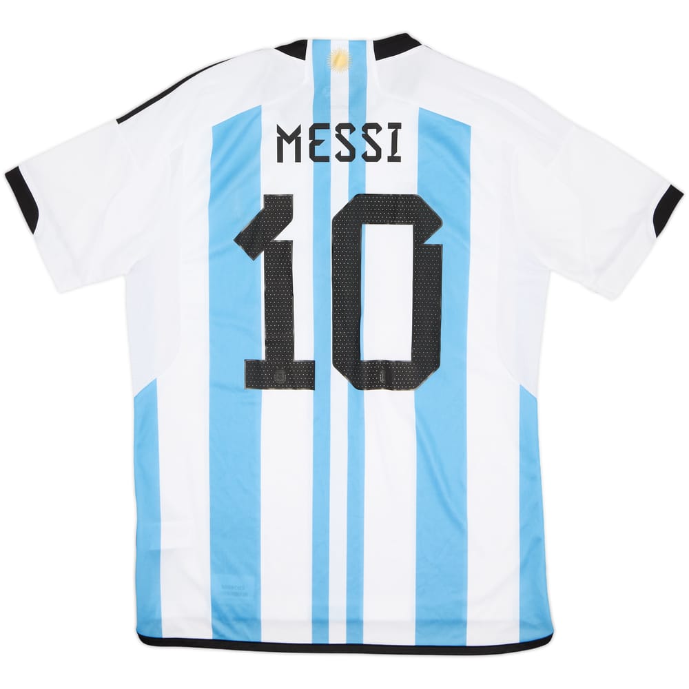 2022-23 Argentina 'vs France' Home Shirt Messi #10 (L)