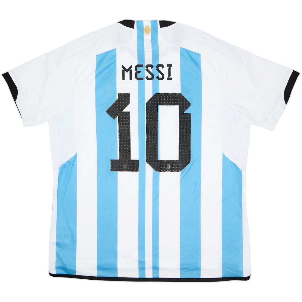 2022-23 Argentina Home Shirt Messi #10 (XXL)