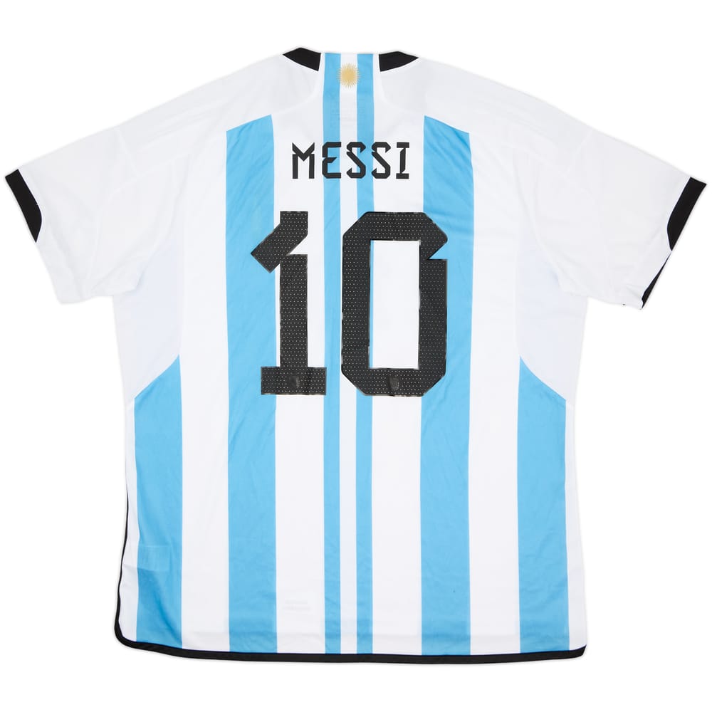 2022-23 Argentina Home Shirt Messi #10 (XXL)