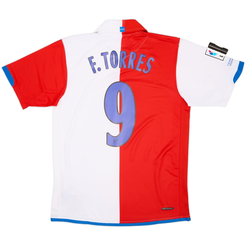 2006-07 Atletico Madrid Home Shirt Torres #9 (M)