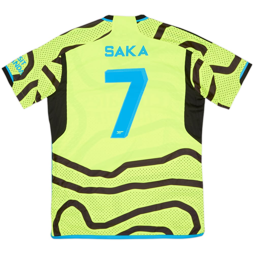 2023-24 Arsenal Authentic Away Shirt Saka #7 (L)