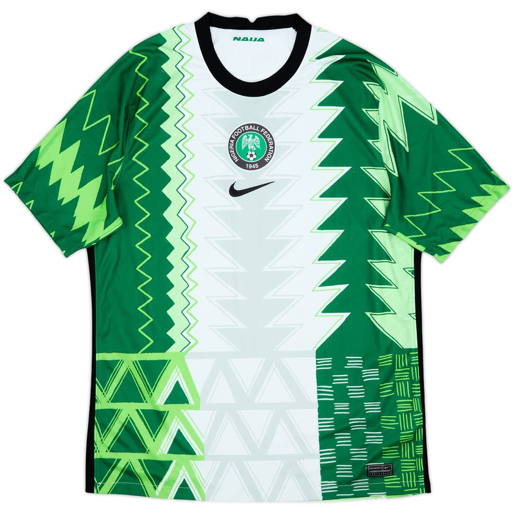 2020-21 Nigeria Home Shirt - 10/10 - (L)