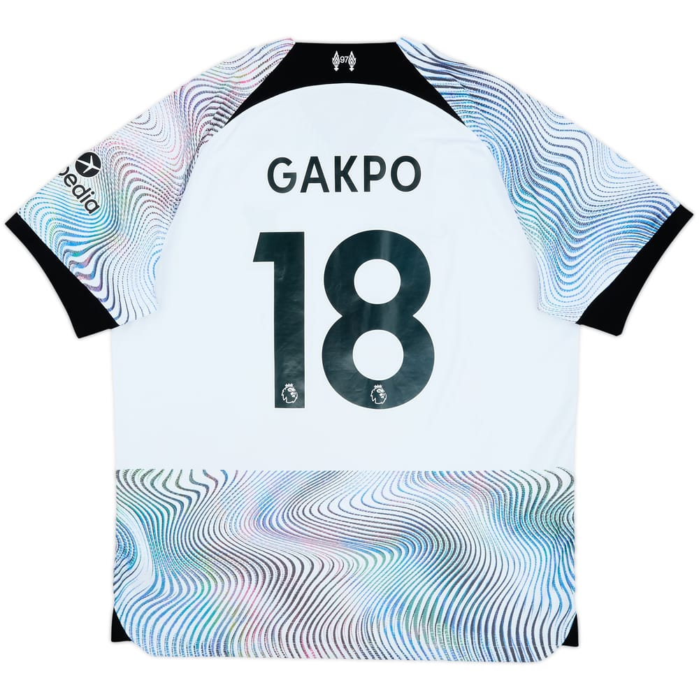 2022-23 Liverpool Away Shirt Gakpo #18 - 6/10 - (XL)