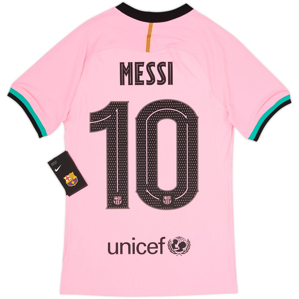 2020-21 Barcelona Authentic Third Shirt Messi #10 (XS)