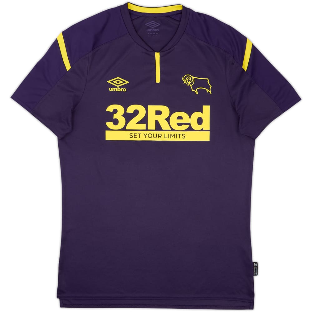 2021-22 Derby County Third Shirt - 10/10 - (L)