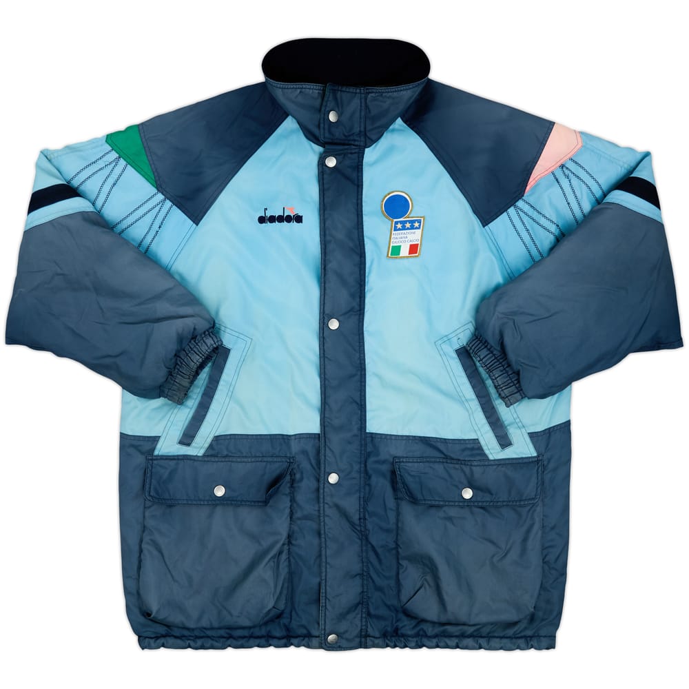 1990 Italy Diadora Padded Bench Coat - 5/10 - (XL)