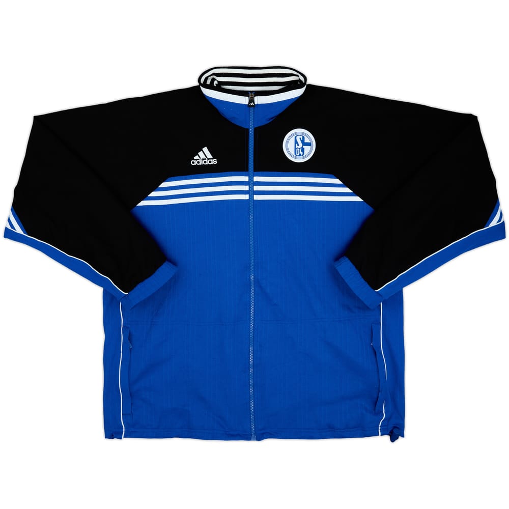 1998-99 Schalke Player Issue adidas Track Jacket - 5/10 - (L)